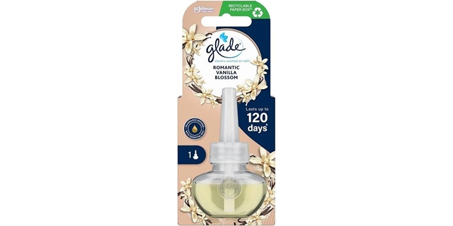 Glade Electric Romantic Vanilla Blossom náplň 20ml                                                                                                                                                                                                        